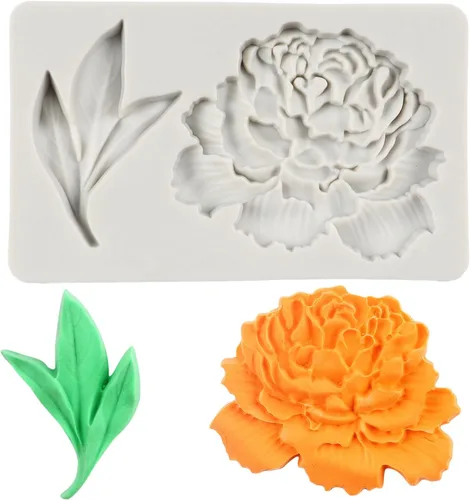 Vista 12 de Molde de silicona para flores de crisantemo para fondant de flores Estilo a