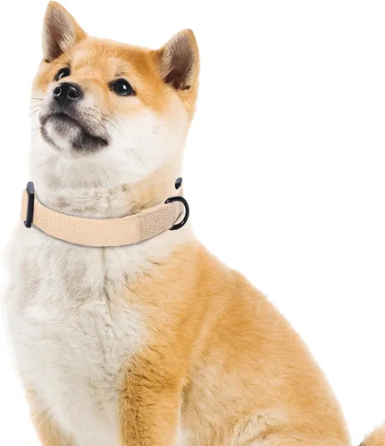 Vista 5 de Mile High Life Collar ajustable de polialgodón suave y fuerte con hebilla de liberación rápida para perros pequeños a grandes