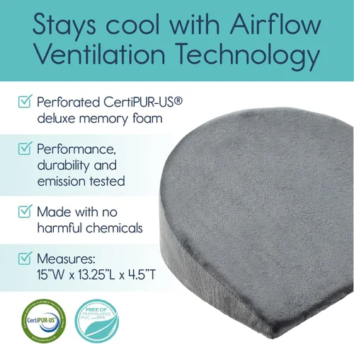 Vista 9 de hiccapop Almohada de cuña de embarazo para soporte del vientre Almohada de cuña de maternidad Almohada de cuña para el vientre Almohadas