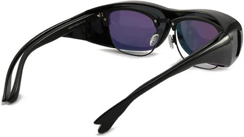 Vista 4 de 2 paquetes HD Fitover día noche conducción gafas antideslumbrantes con lentes polarizadas para hombres y mujeres