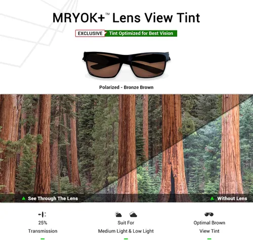 Vista 4 de Mryok - Lentes de repuesto para Oakley TwoFace XL