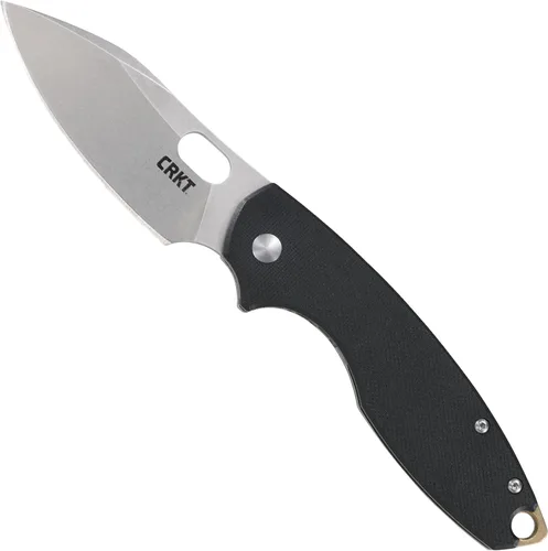 Vista 9 de CRKT Pilar II Cuchillo de Bolsillo Plegable Grande EDC: Portación Diaria, Hoja Negra, Apertura con Aleta, Seguro de Marco, Mango de Acero