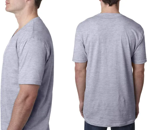 Vista 4 de HARD EDGE DESIGN Men's English Garter Family Ballard V-Neck T-Shirt