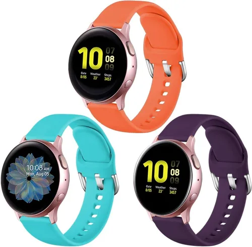 Vista 23 de Lerobo - Bandas compatibles con Samsung Galaxy Watch Active/Active 2 de 1.57 y 1.73 pulgadas/Galaxy Watch 1.65 pulgadas. Correa de reloj para Arena