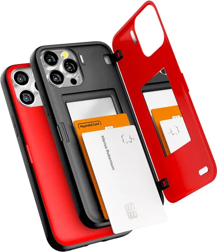 Vista 8 de GOOSPERY Parachoques magnético para puerta compatible con iPhone 13 Pro Max, tarjetero, cartera con imán fácil, cierre automático, protección