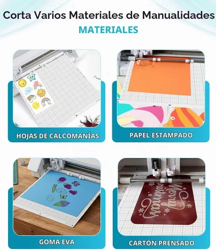 Vista 6 de Alfombrilla de corte Silhouette para máquinas Cameo de 12 x 12 pulgadas, paquete de 3