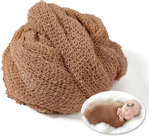 Vista 12 de Accesorios de fotografía para recién nacidos, manta elástica para fotografía de recién nacidos, para bebés, niños y niñas, posando accesorios