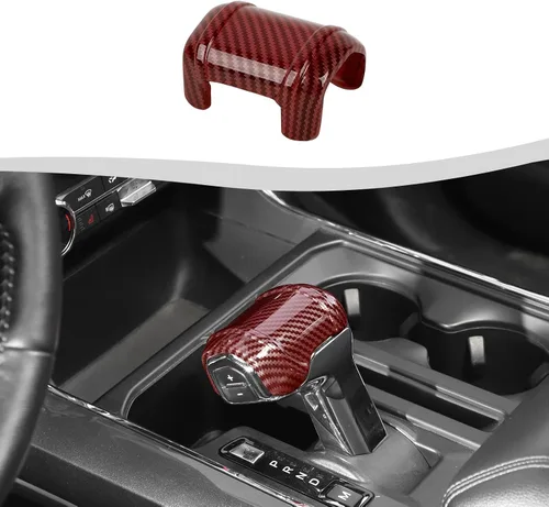 Vista 9 de Cubierta de la perilla de la palanca de cambios compatible con Ford F150 2021-2025+ (bronce)