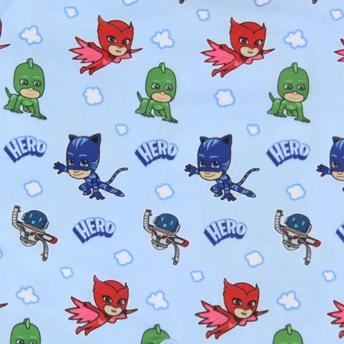Vista 2 de PJ Masks - Pijama sin pies Gekko Catboy Owlette Hero para niños pequeños