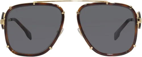 Vista 2 de Versace VE2233 Gafas de sol - 147087 HavanaGris Oscuro - 2362in