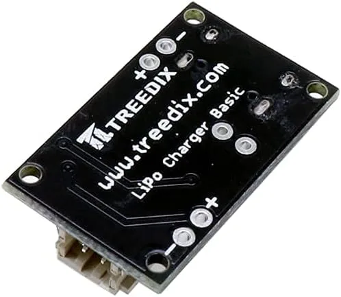 Vista 6 de Treedix 2 unids tipo C USB LiPo cargador de batería Junta sin batería con enchufe JST con indicador LED Tasa de carga ajustable automático apagado