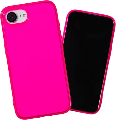 Vista 51 de SteepLab Neon Highlighter - Funda para iPhone 12 Pro Max, funda Grippy Jelly con bolsillos protectores de aire (amarillo neón llamativo)