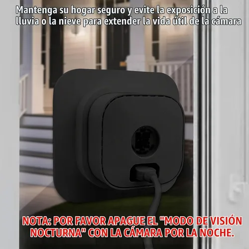 Vista 5 de Paquete de 2 soportes de ventana compatibles con Blink 2/1 Mini para interiores, soporte de vidrio de cámara de seguridad para ventanas/puertas