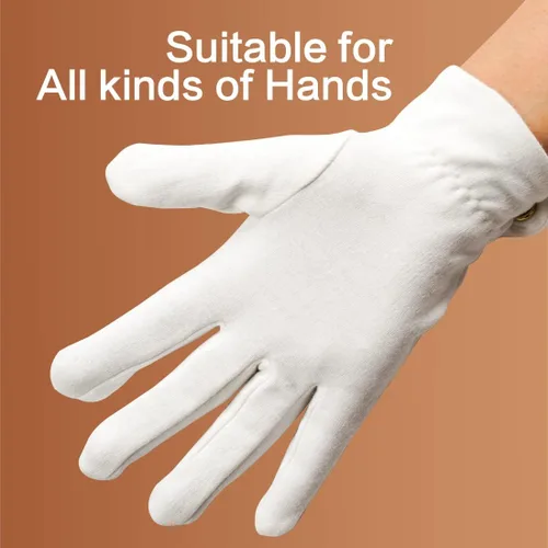 Vista 6 de CRICAL Guantes de billar Competición Árbitro Guantes Blanco 2PCS Billar Billar Cómodo Accesorios Profesionales