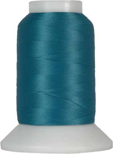 Vista 18 de Threadart Hilo de Serger Lanoso Elástico 3,280.8 ft Carretes Nylon, Aqua