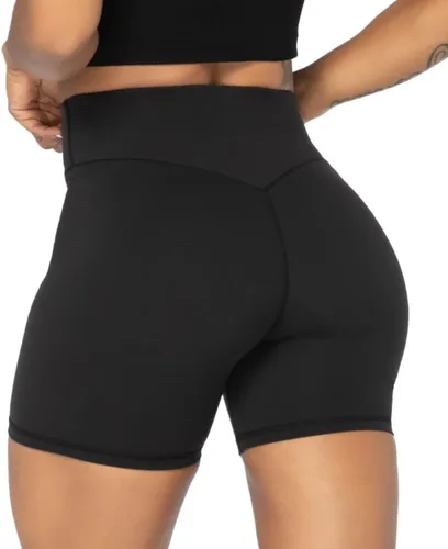 Vista 2 de Sunzel - Shorts de tiro alto para ciclista, sin costuras frontales, para mujer, a prueba de sentadillas, para yoga, entrenamiento, gimnasio, ciclismo