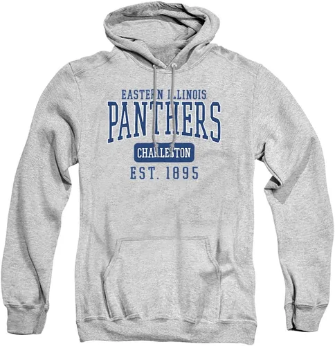 Vista 121 de LOGOVISION Colección de sudaderas con capucha unisex con diseño oficial de Collegiate Est. Date para hombres y mujeres