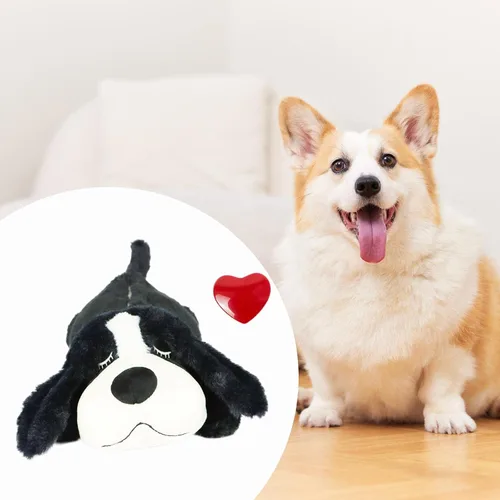 Vista 7 de Juguete calmante para mascotas para perros y gatos, ayuda conductual de felpa