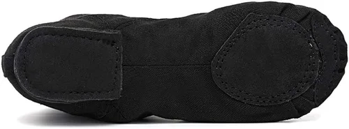Vista 6 de Smithmelody Canvas Jazz Dancing Sneakers Ballet Dance Boots for Girls Boys