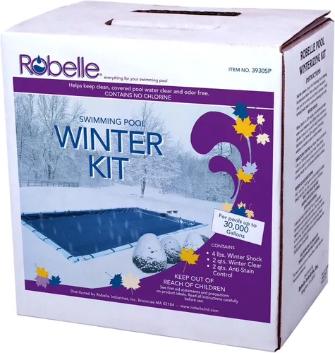 Vista 8 de Robelle Kit de invierno de doble acción de 10,000 galones, kit de cierre de piscina premium