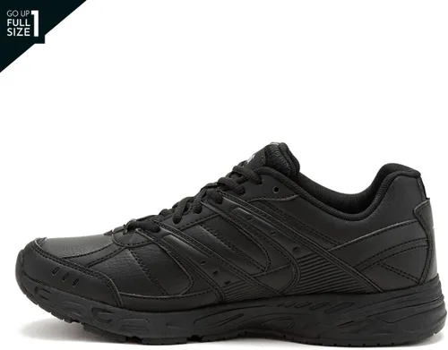 Vista 3 de Avia Avi-Union II - Zapatos antideslizantes para mujer, cómodos con cordones, para el trabajo o caminar, medianos o anchos, negro o blanco, Blanco