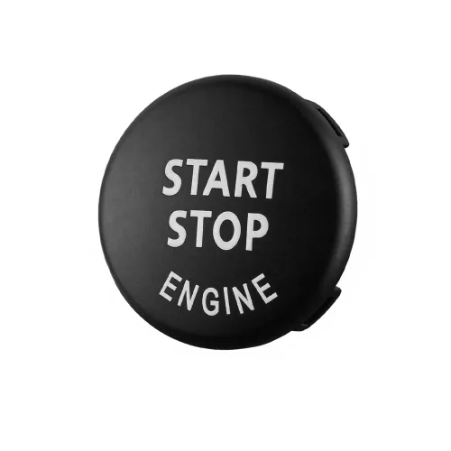 Vista 4 de Cubierta de repuesto para interruptor de arranque del motor de automóvil para BMW 1 3 5 Series X1 X3 X5 X6 Z4 E chasis E81 E87 E90 E91 E92 E93 E60