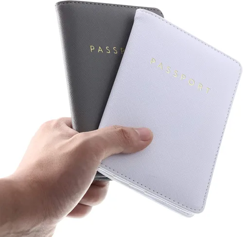 Vista 5 de 2 fundas para pasaporte de novia, funda para pasaporte de viaje