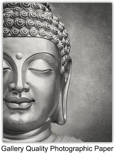 Vista 7 de Juego de citas inspiradoras de budismo, decoración zen del hogar, decoración de pared para sala de estar, estudio de yoga, oficina, regalo único