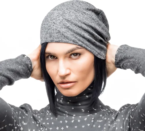 Vista 253 de Jemis Skullies - Gorro tipo beanie informal para otoño