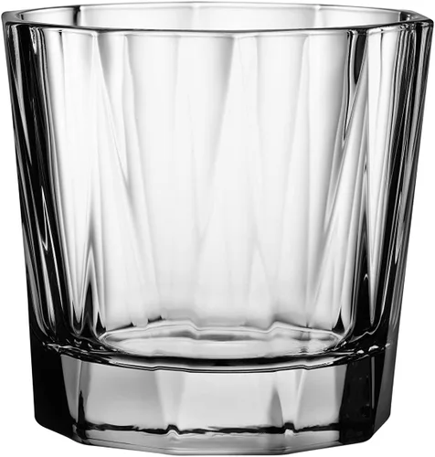 Vista 3 de NUDE GLASS NUDE - Juego de 4 vasos de whisky Hemingway de 11.25 onzas, sin plomo, cristal anticuado