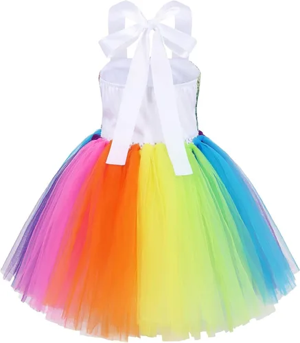 Vista 3 de Princess Costumes for Little Girls Dress Up Clothes for Little Girls Toddler Costume with Accessories Christmas Birthday