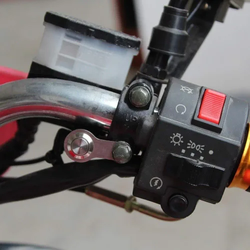 Vista 5 de Rayana Interruptor de luz LED de motocicleta de acero inoxidable ON-Off Montaje ajustable Interruptor impermeable Interruptor de interruptor DC12V