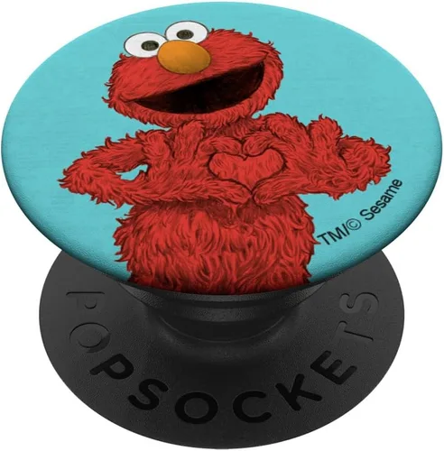 Vista 6 de Sesame Street Elmo PopSockets MagSafe PopGrip para iPhone