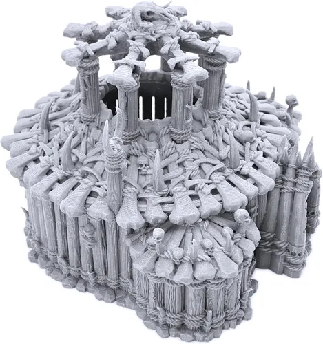 Vista 6 de The Witch Temple by Printable Scenery, 3D Impreso RPG Scenery y Wargame Terrain 1.102 in Miniaturas