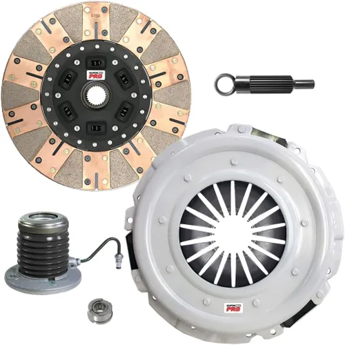 Vista 9 de PRO Performance Stage 3 Kit de embrague con volante Chromoly con cilindro esclavo compatible con Ford Shelby GT500 Mustang 5.4L V8 Supercharged