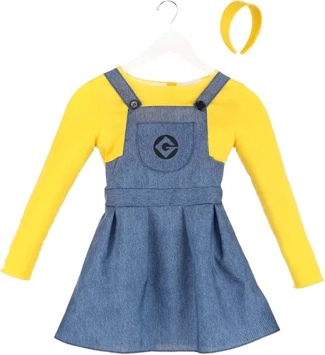 Vista 7 de Disfraz de Minion para niña
