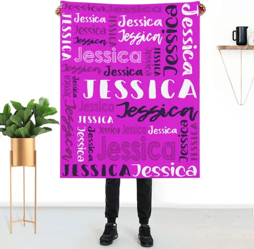 Vista 14 de Mantas de bebé personalizadas para niñas y niños con nombre, mantas de bebé personalizadas con nombre, mantas personalizadas para niños, artículos
