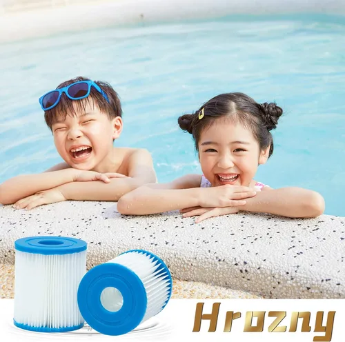 Vista 7 de Hrozny Cartucho de filtro de piscina tipo I, cartucho de filtro de piscina tamaño 1 para 58093, para bombas de filtro Summer Waves 300/330 Gal/h