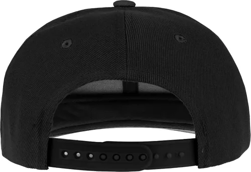 Vista 4 de Gorras Snapback Gelante para Hombres - Gorra de Béisbol con Visera Plana Ajustable - Liso en Blanco Ajustable Negro