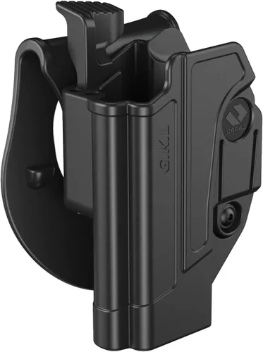 Vista 12 de Orpaz C-Series G17 Holster Left Handed Compatible with Glock 17 Holster, Level I/Level II OWB Holsters