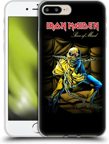 Vista 178 de Head Case Designs Funda de gel suave con licencia oficial de Iron Maiden Brave New World, compatible con Apple iPhone 7 Plus/iPhone 8 Plus Nuevo