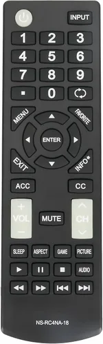 Vista 2 de NS-RC4NA-18 - Mando a distancia de TV Insignia reemplazado para NS-50D510NA17 NS-50D510NA19 NS-32D311MX17 NS-40D420NA18 NS-49D420NA18 NS-32D311NA17