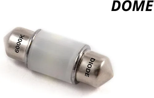 Vista 2 de Diode Dynamics Dome Light LED compatible con Scion FR-S 2013-2016 (uno), 1.220 in Festoon SMF2 ámbar