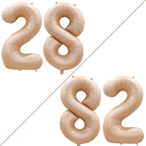 Vista 315 de Goer, conjunto de globos de papel aluminio para decoraciones de cumpleaños, globos de las letras de feliz cumpleaños y de números Oro
