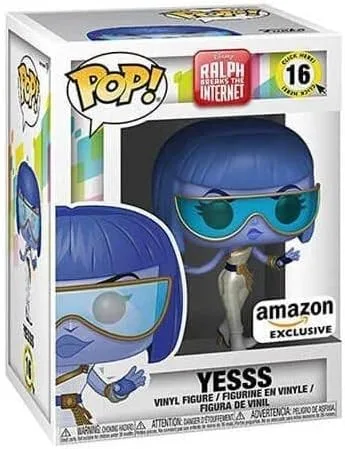 Vista 2 de Funko Pop Disney: Wreck-It Ralph 2 - Yesss, figura coleccionable exclusiva de Amazon, multicolor (33613)