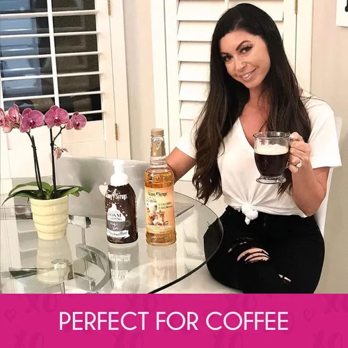 Vista 4 de Jordan's Skinny Syrups - Jarabes de café sin azúcar, sabor a calabaza y moca Sabor cero calorías para bebidas