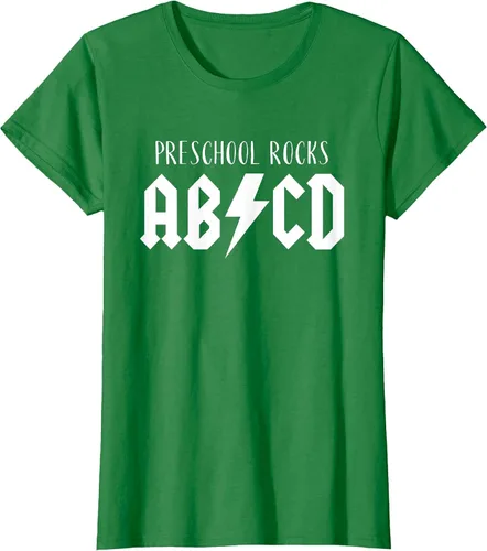 Vista 13 de Preschool Rocks Teacher Back to School ABCD Rock First Day T-Shirt Asphalt Grey
