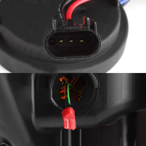 Vista 4 de AKKON - Para Ford F250 F350 F450 F550 Superduty 2011-2016, faros LED de tubo negro proyector, juego de pilotos conductor+pasajero