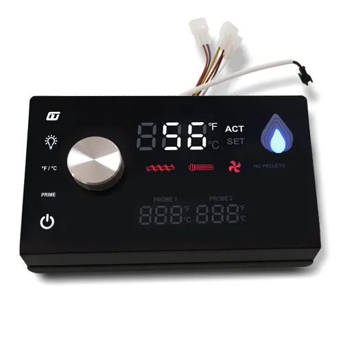 Vista 9 de Repuesto 80042 WiFi PID digital PID piezas para PB2180LK, compatible con Pit Boss Lockhart Platinum Pellet/Smoker Combo Grill, viene con función