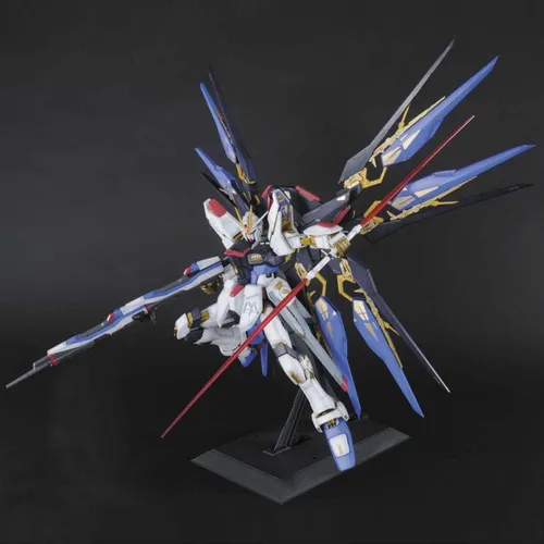Vista 4 de BANDAI SPIRITS PG Mobile Suit Gundam Seed Destiny Strike Freedom Gundam, escala 1/60, modelo de plástico codificado por